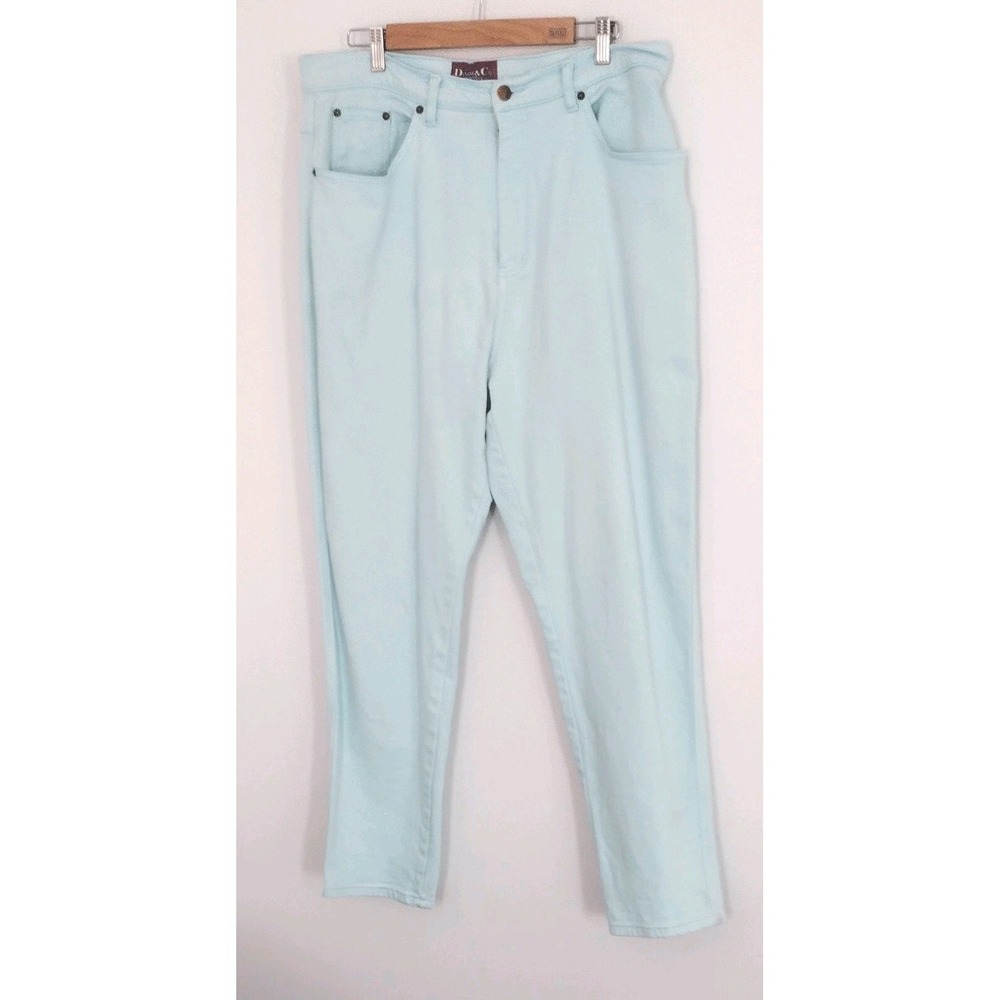 Denim & Co. Jeans Wear Light Blue Denim Jeans Women's Size 18 Pockets Pre-owned‎